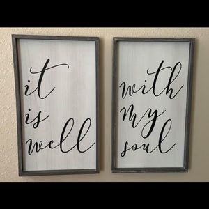 It Is Well With My Soul Sign